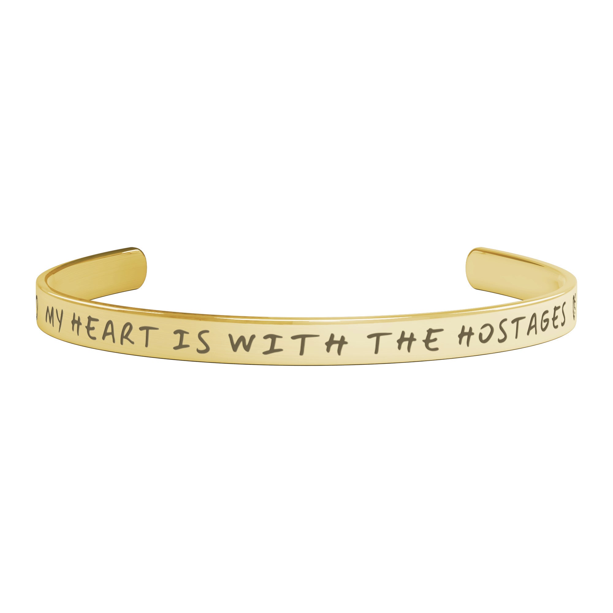 My Heart is With The Hostages Bracelet