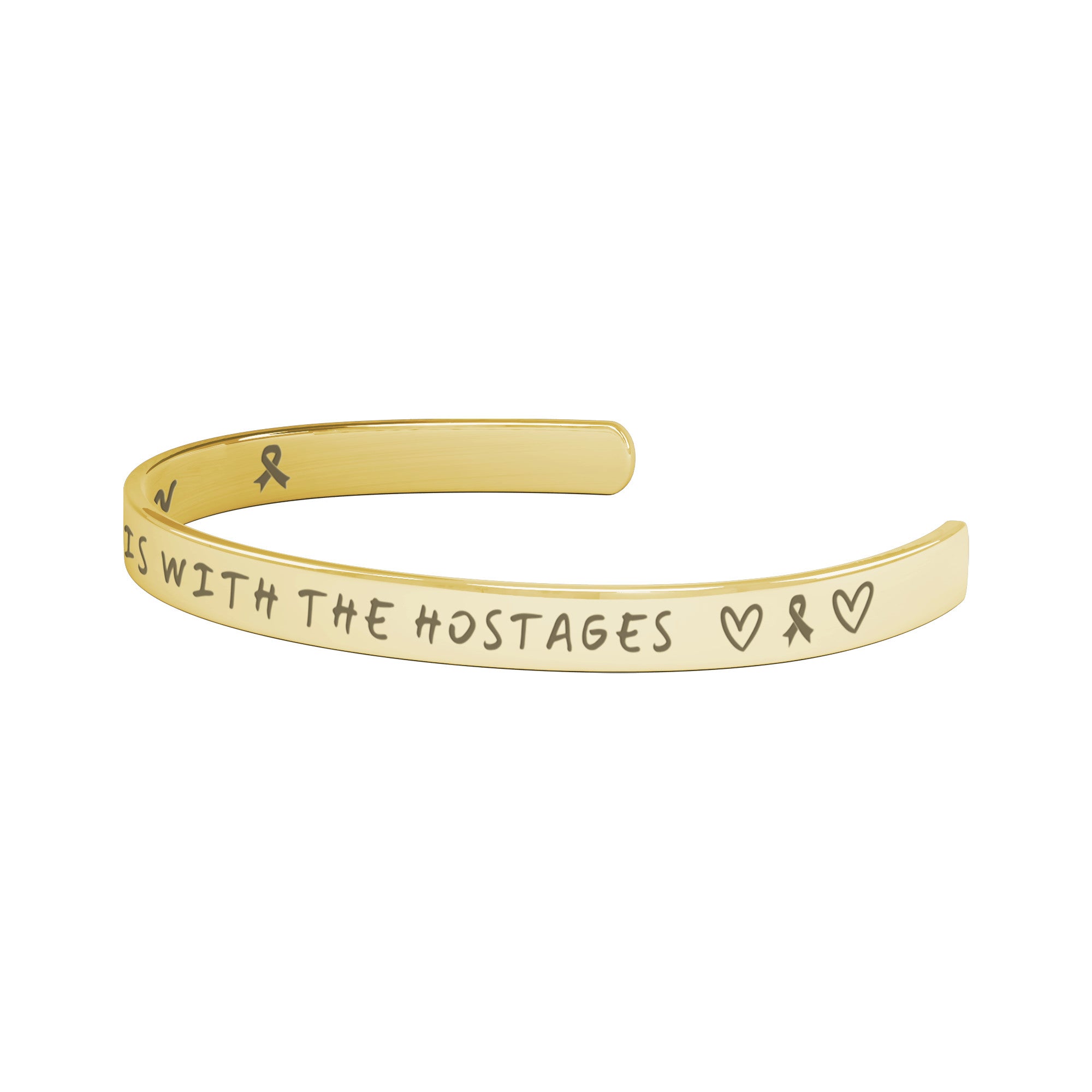 My Heart is With The Hostages Bracelet