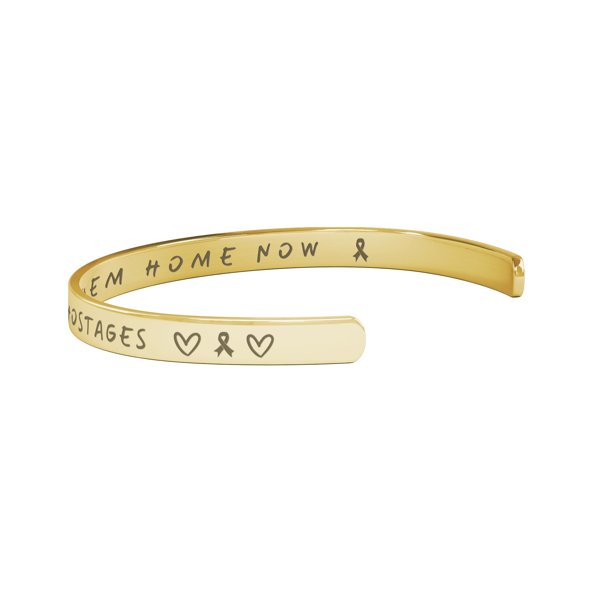 My Heart is With The Hostages Bracelet