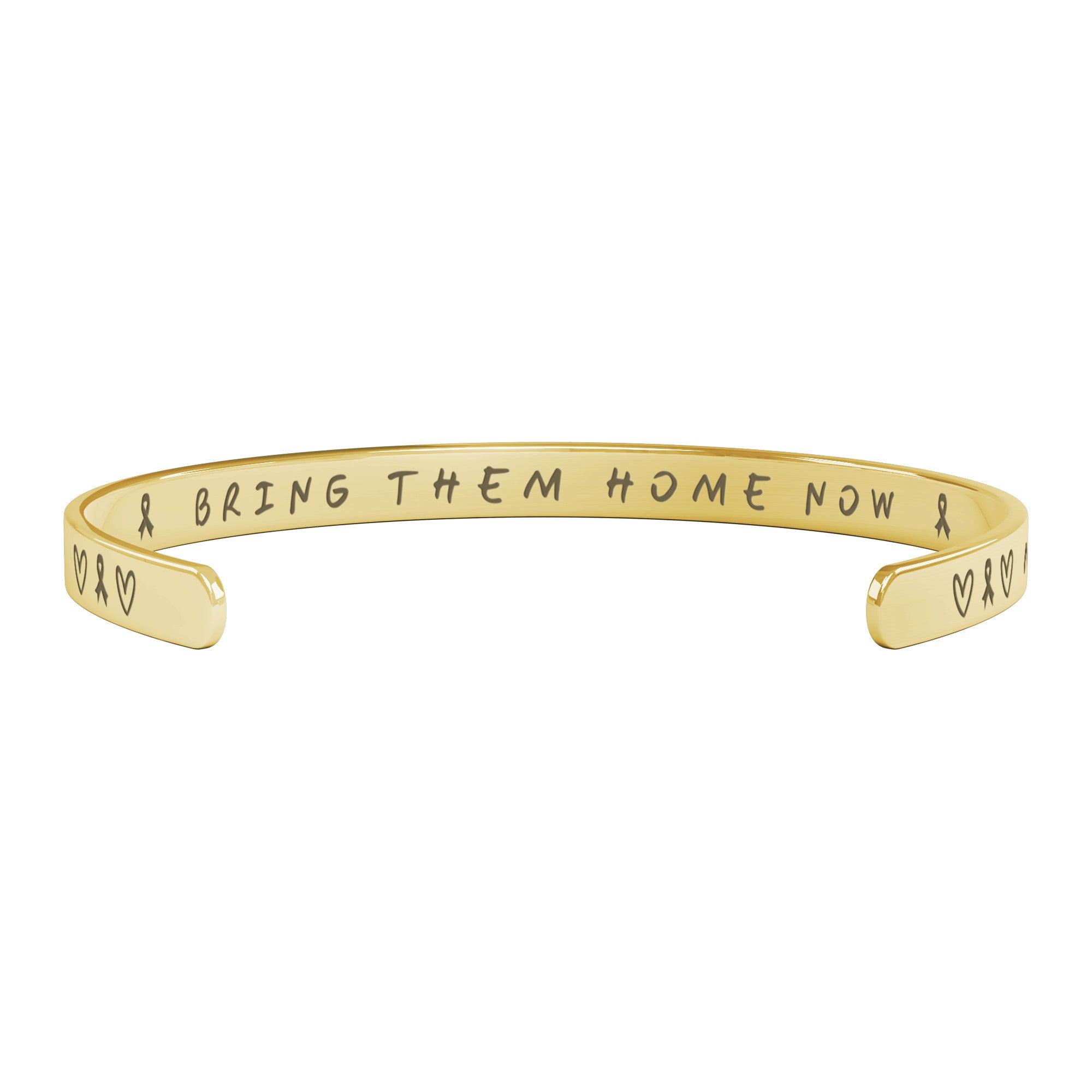 My Heart is With The Hostages Bracelet