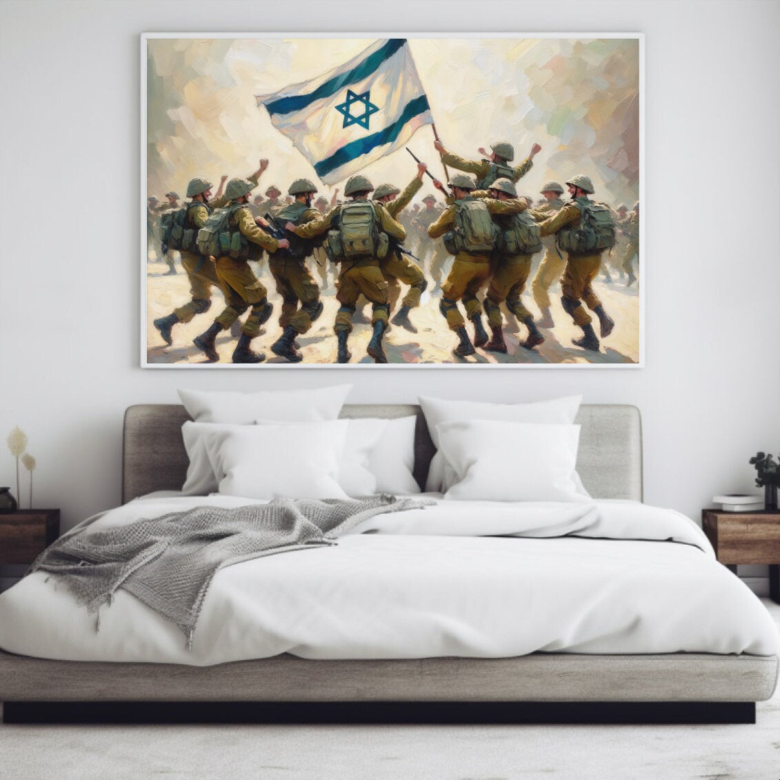 IDF Dancing Painting Digital Art