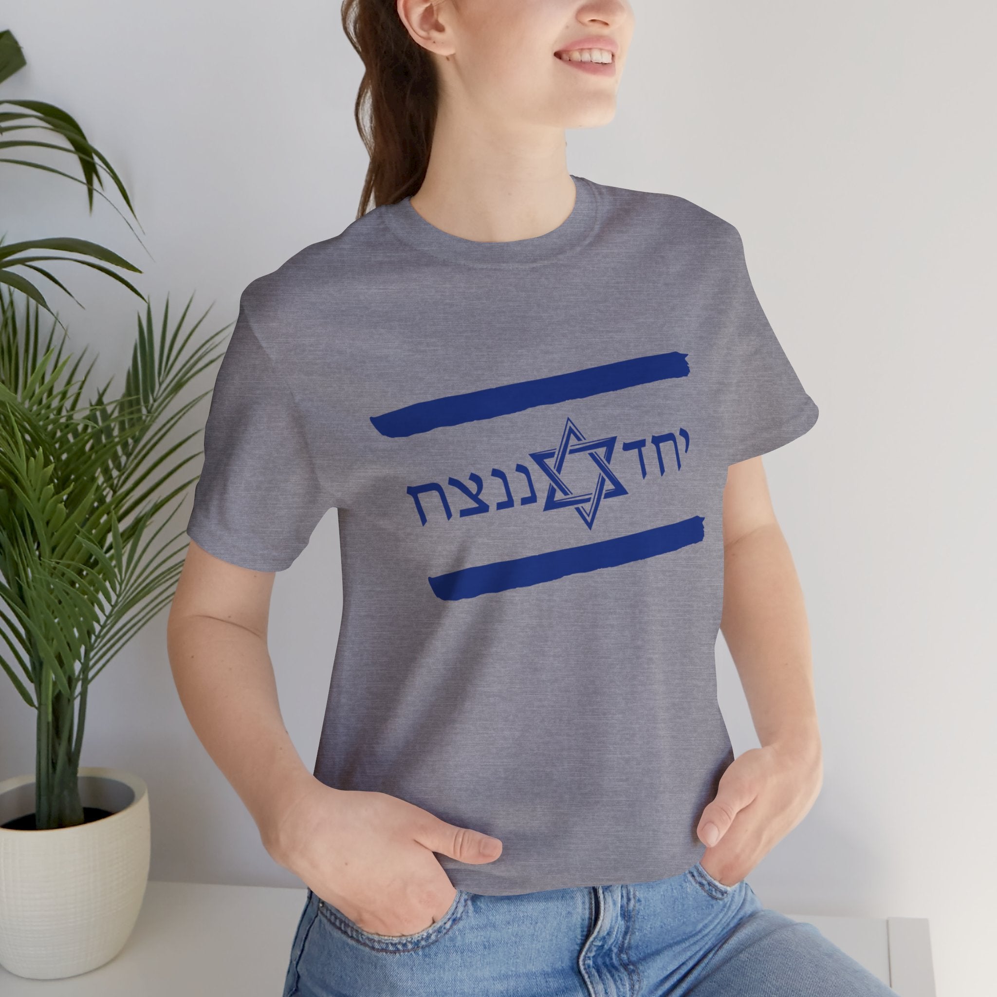 Israel Flag T-Shirt, Together We'll Win Shirt