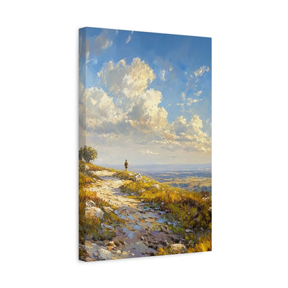 Israel Landscape Mountain View Painting Canvas