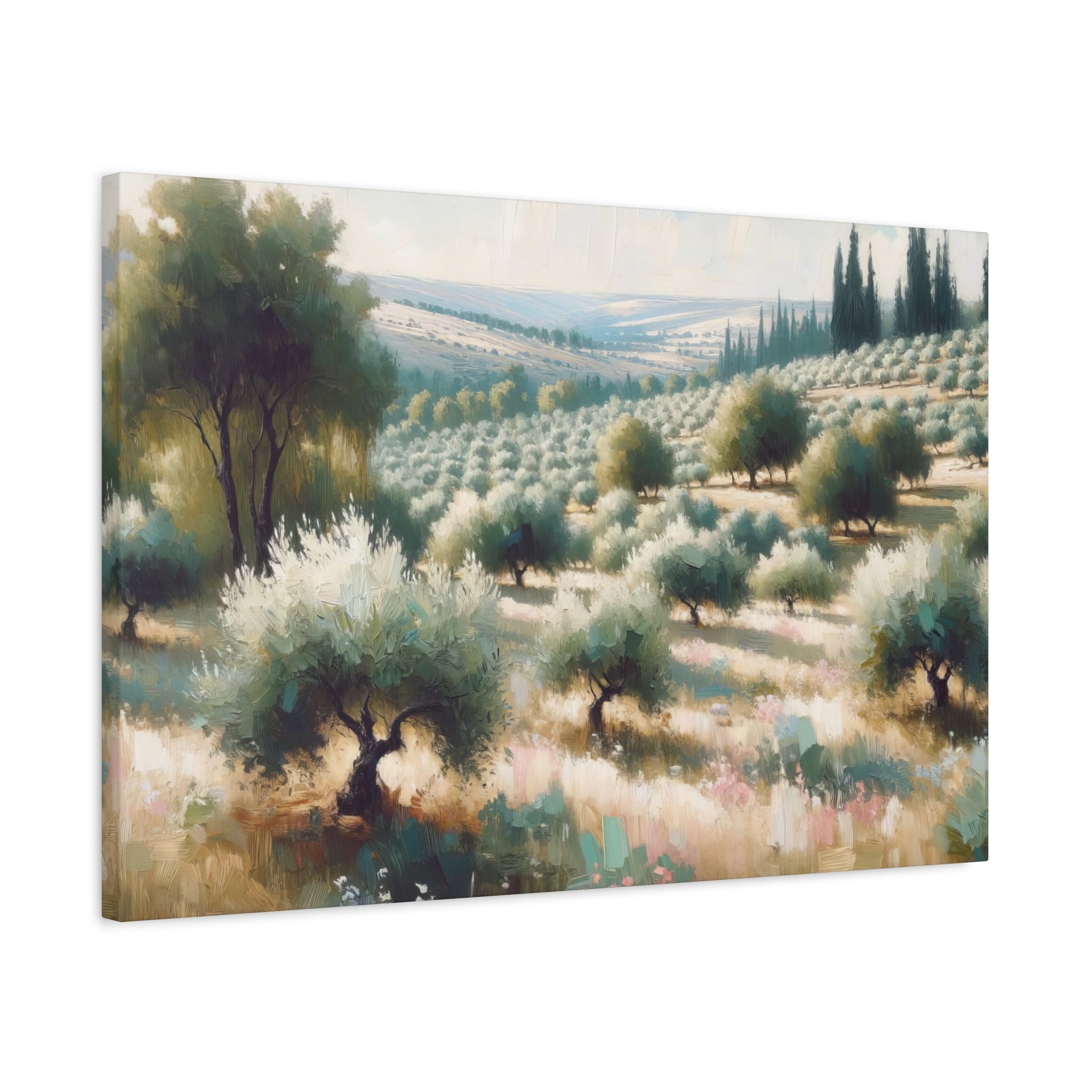 Israel Galil Mountains Painting Canvas