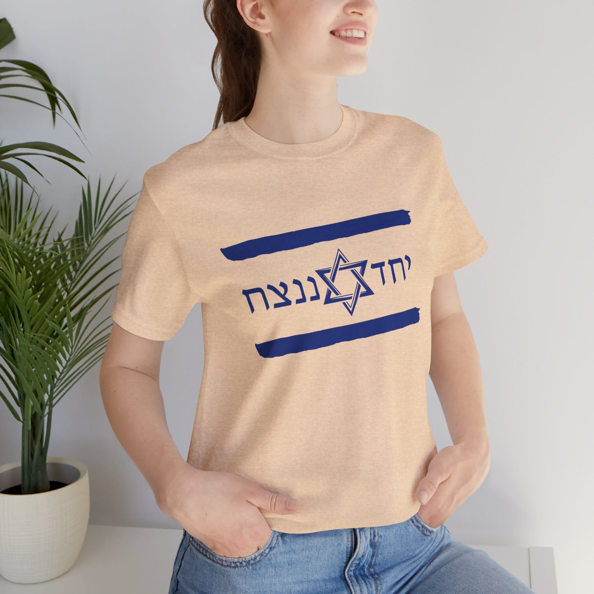 Israel Flag T-Shirt, Together We'll Win Shirt