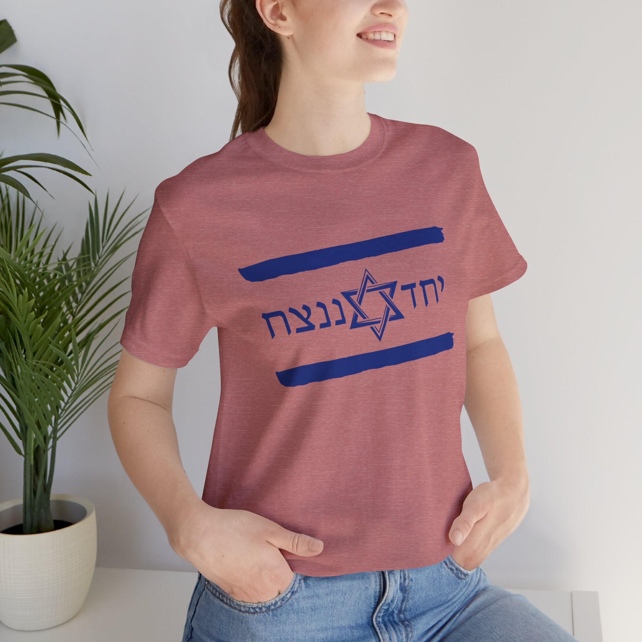 Israel Flag T-Shirt, Together We'll Win Shirt