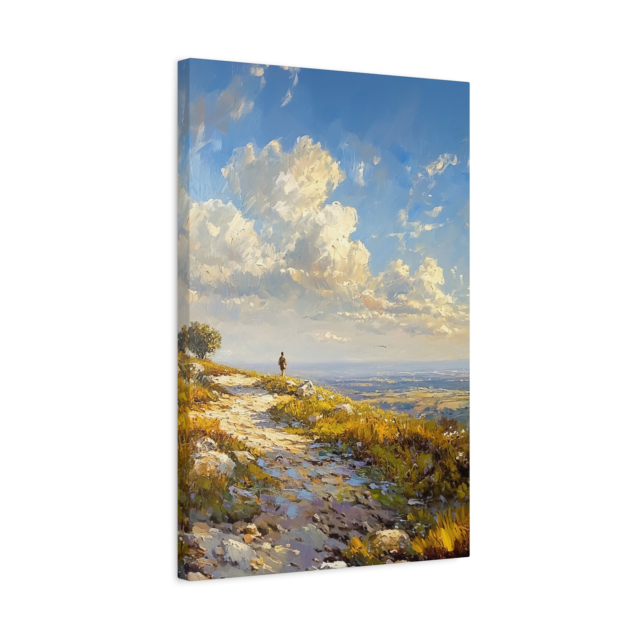 Israel Landscape Mountain View Painting Canvas