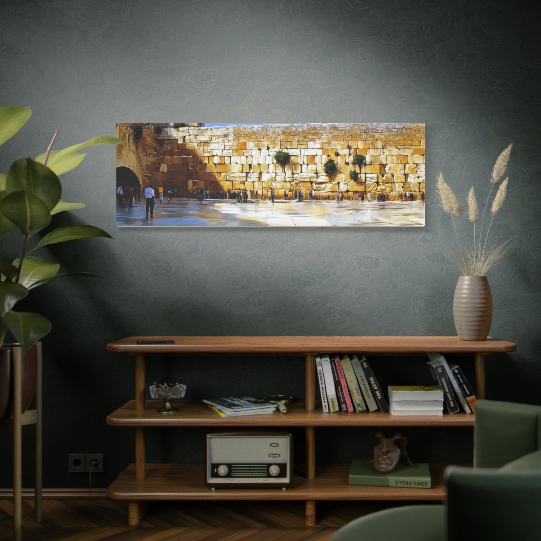 Kotel Panoramic Painting Canvas Judaica Art Canvas