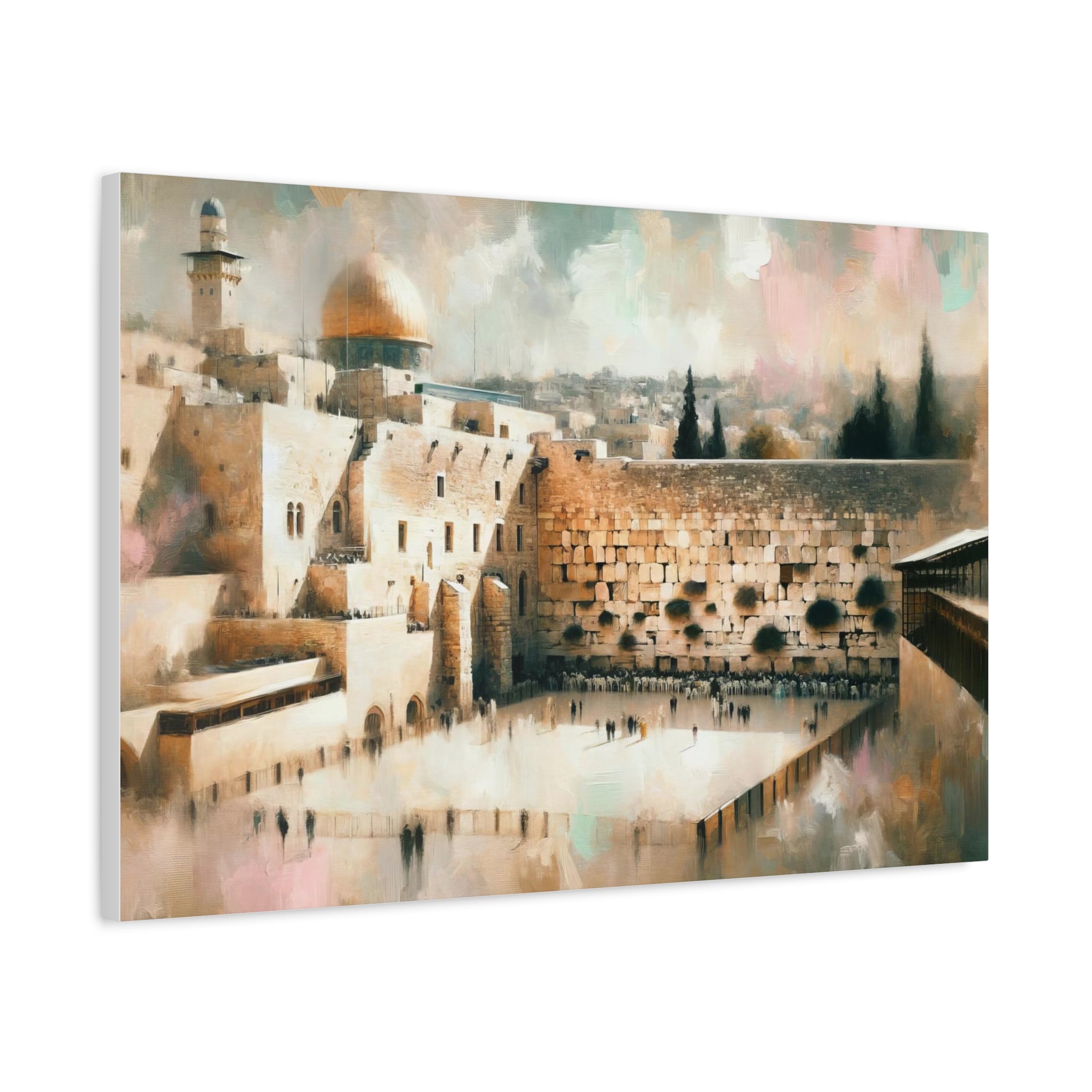 Kotel Painting Canvas Beige