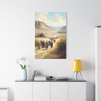 Israel Pilgrimage Painting Canvas