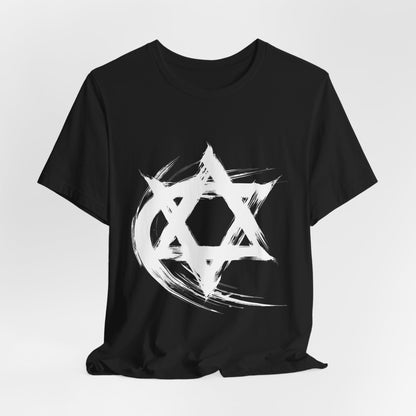 Magen David Paint Design T-Shirt