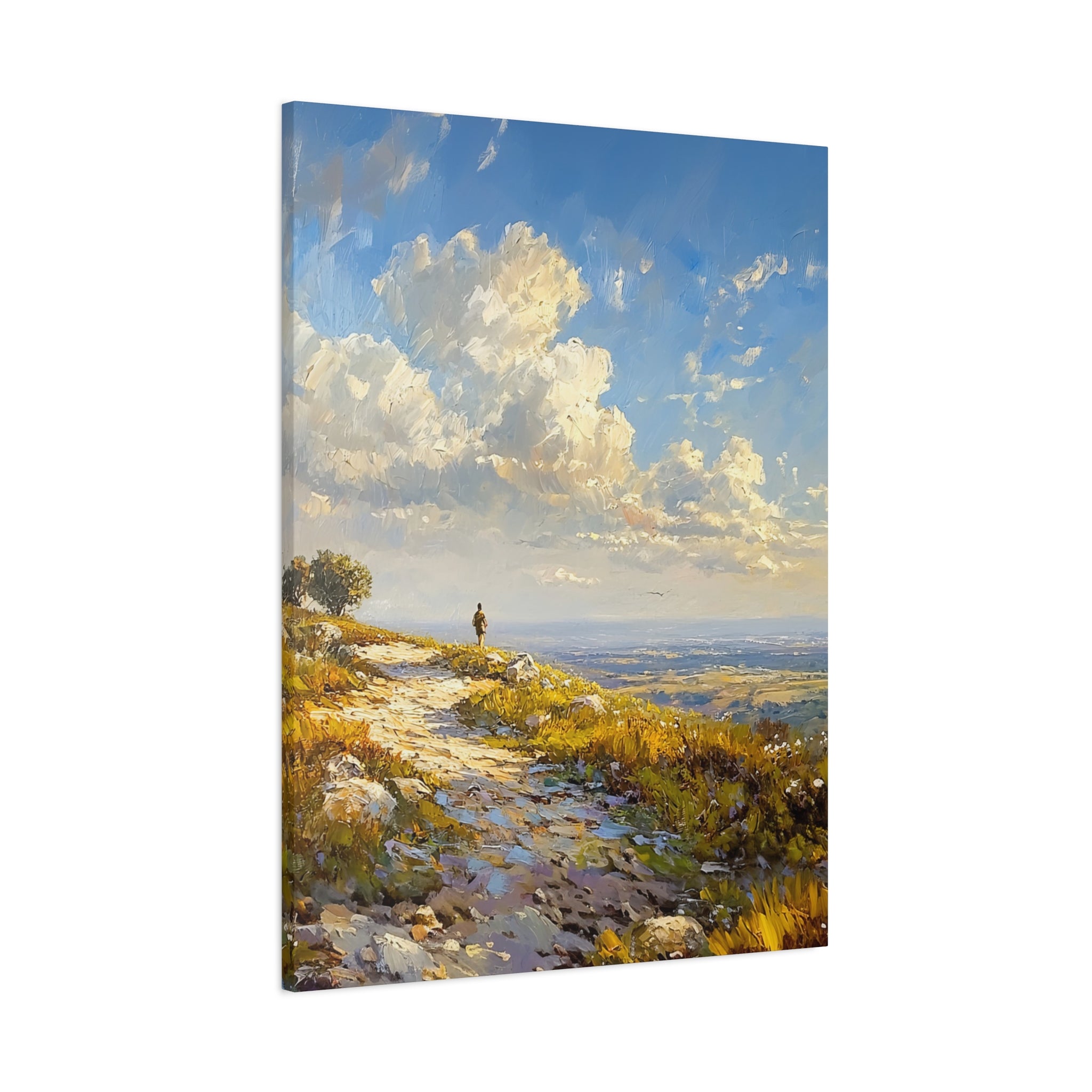 Israel Landscape Mountain View Painting Canvas