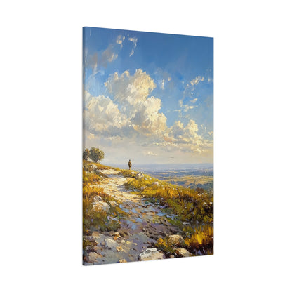 Israel Landscape Mountain View Painting Canvas