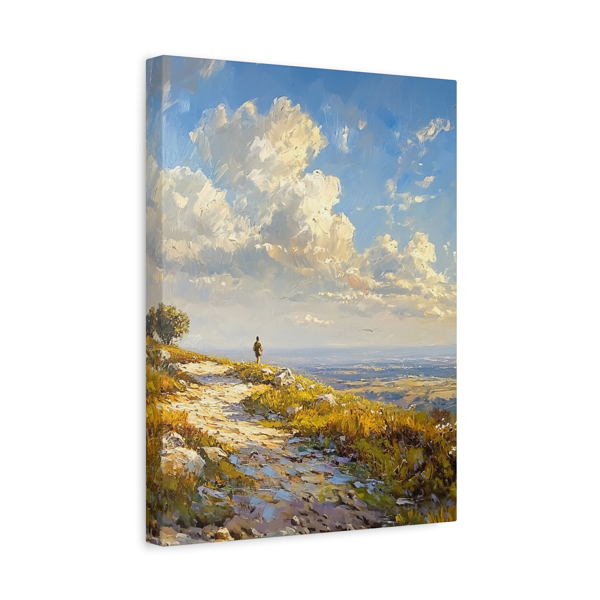 Israel Landscape Mountain View Painting Canvas