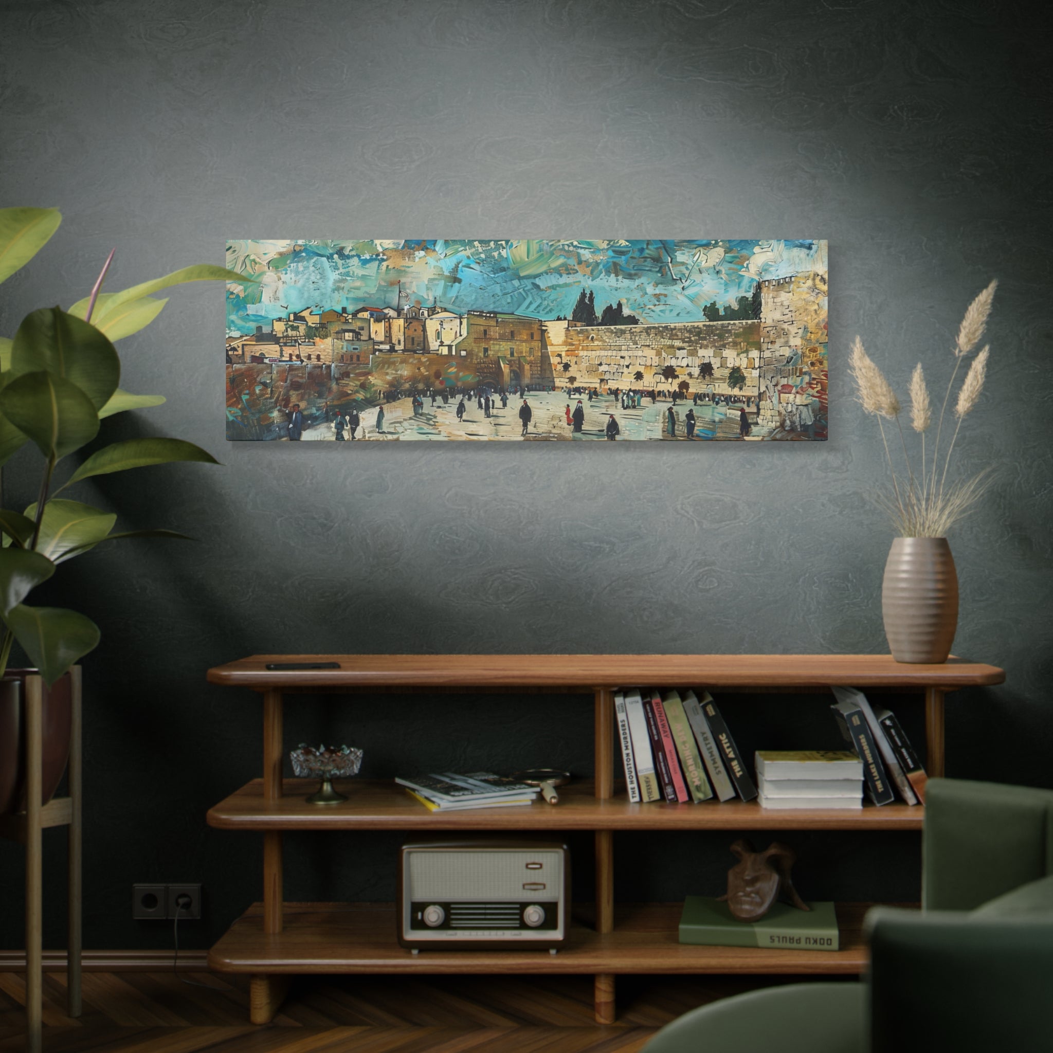 Kotel Painting Panoramic Canvas Judaica Art Canvas