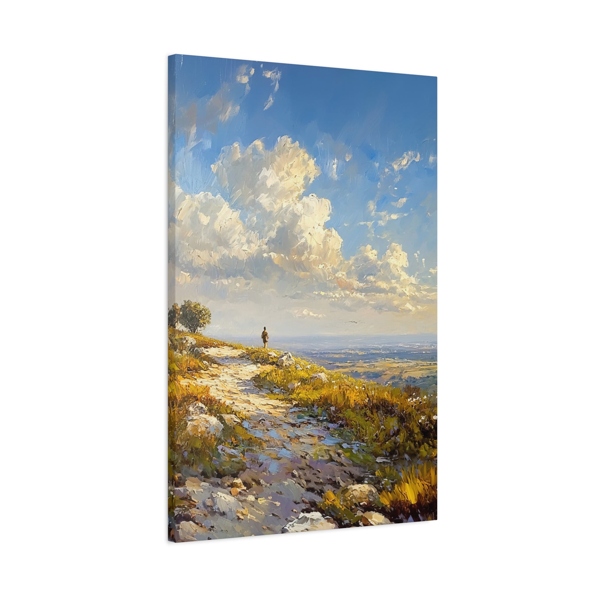 Israel Landscape Mountain View Painting Canvas