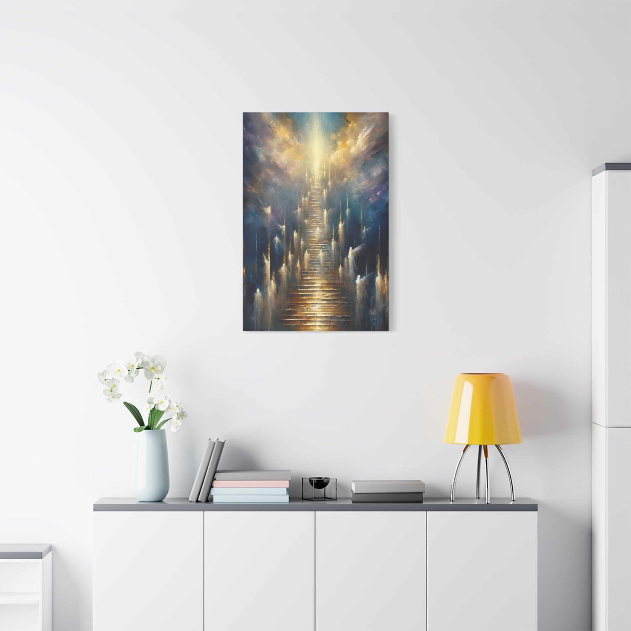 Jacobs Dream Ladder Painting Canvas