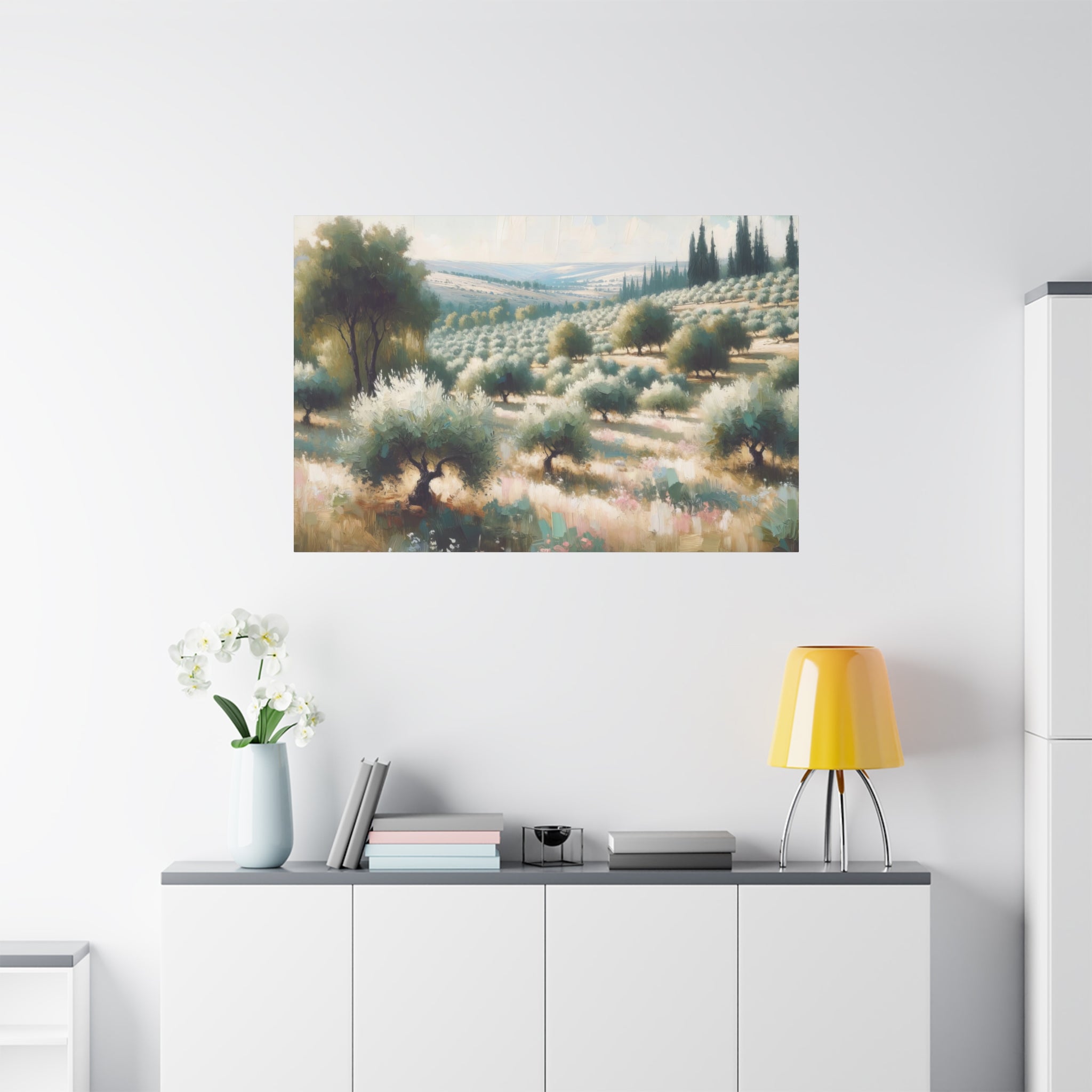 Israel Galil Mountains Painting Canvas