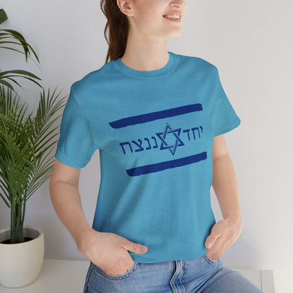 Israel Flag T-Shirt, Together We'll Win Shirt