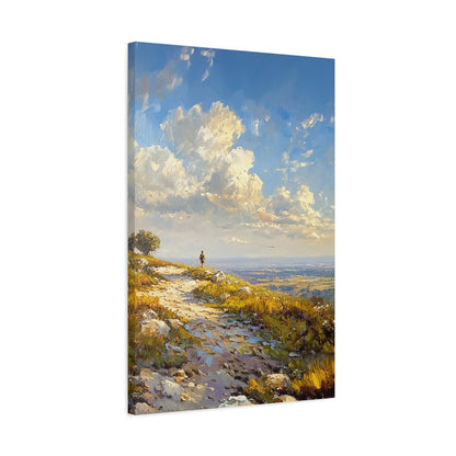 Israel Landscape Mountain View Painting Canvas