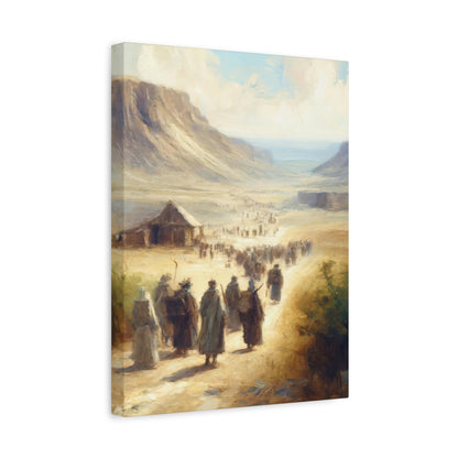 Israel Pilgrimage Painting Canvas