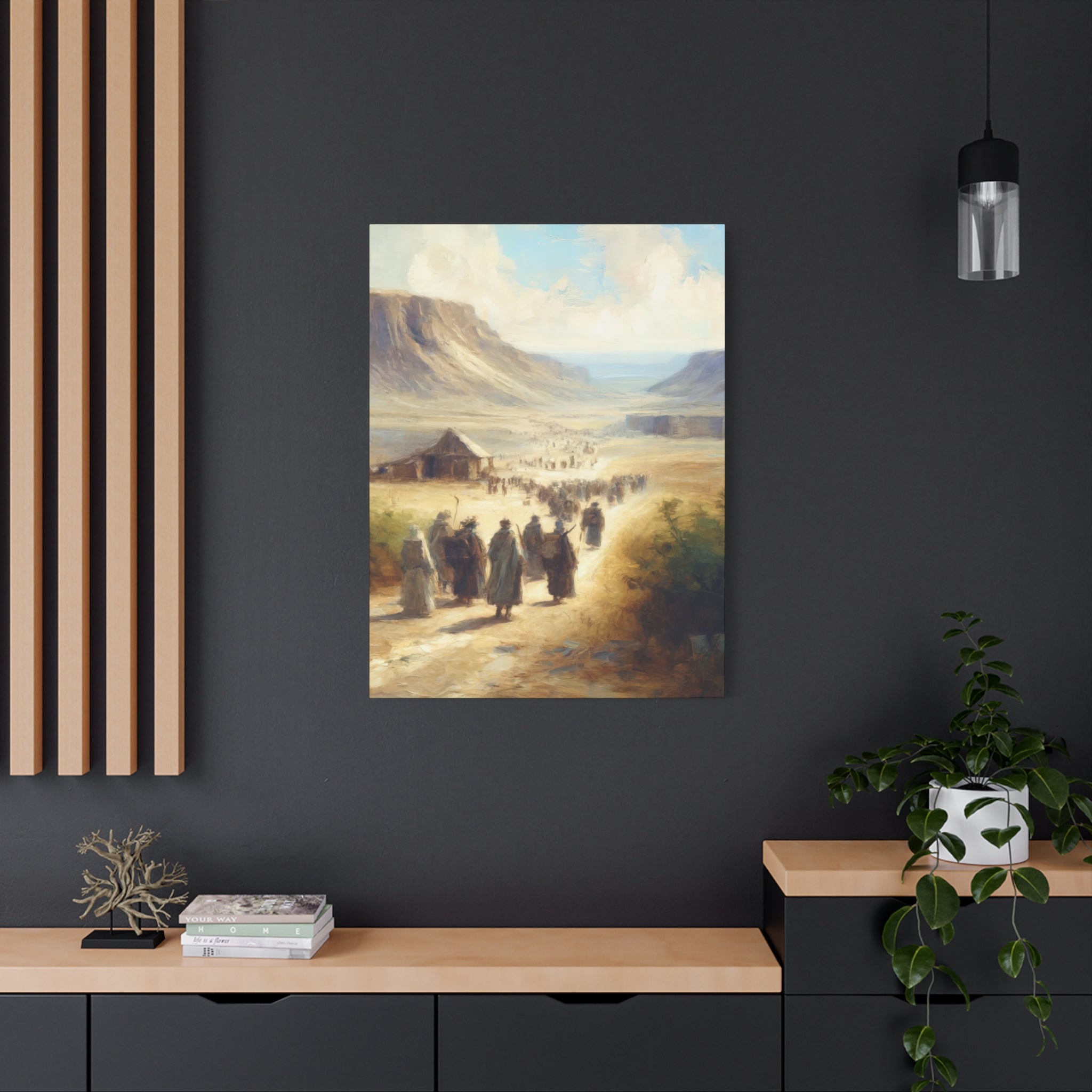 Israel Pilgrimage Painting Canvas