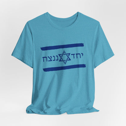 Israel Flag T-Shirt, Together We'll Win Shirt