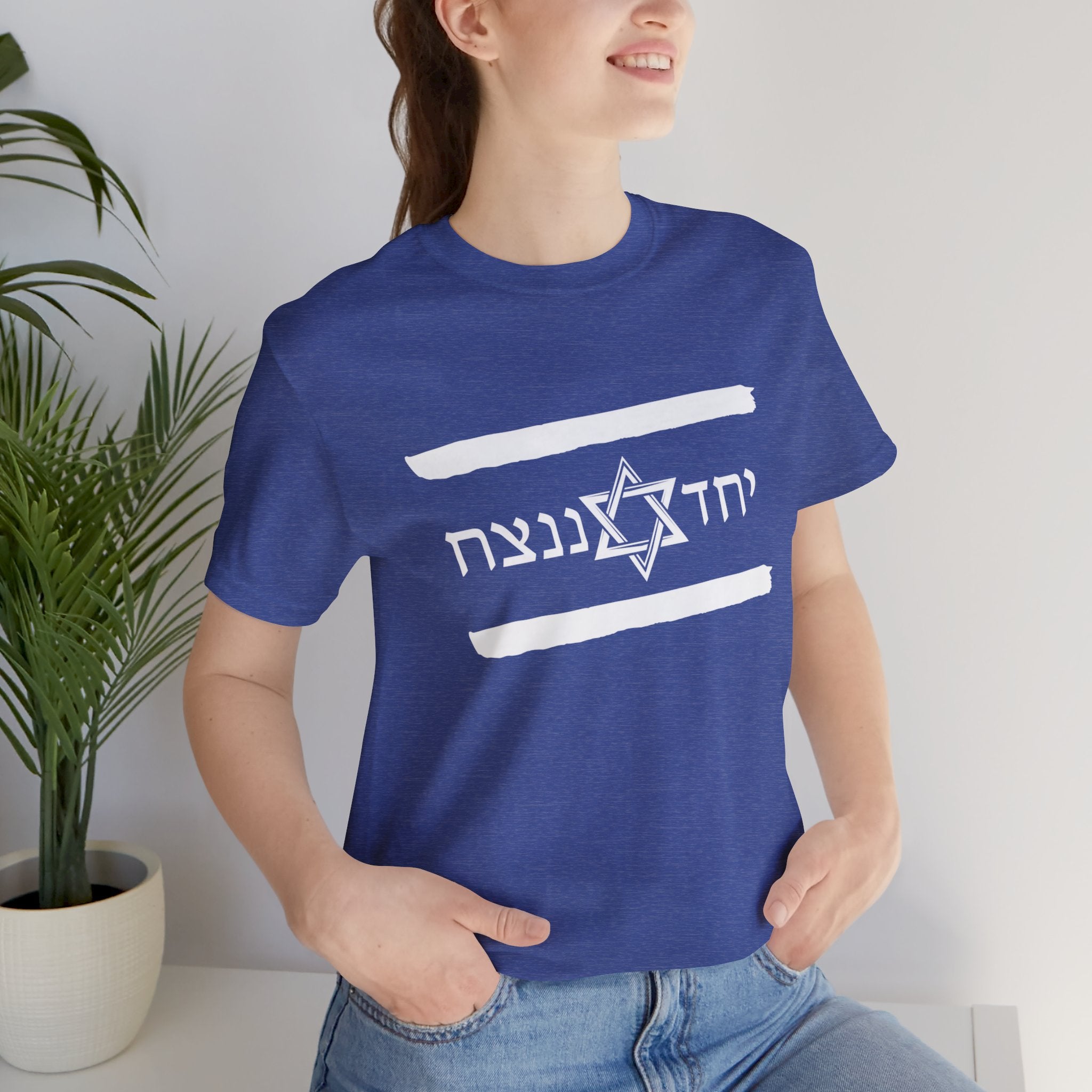 Israel Flag T-Shirt, Together We'll Win Shirt