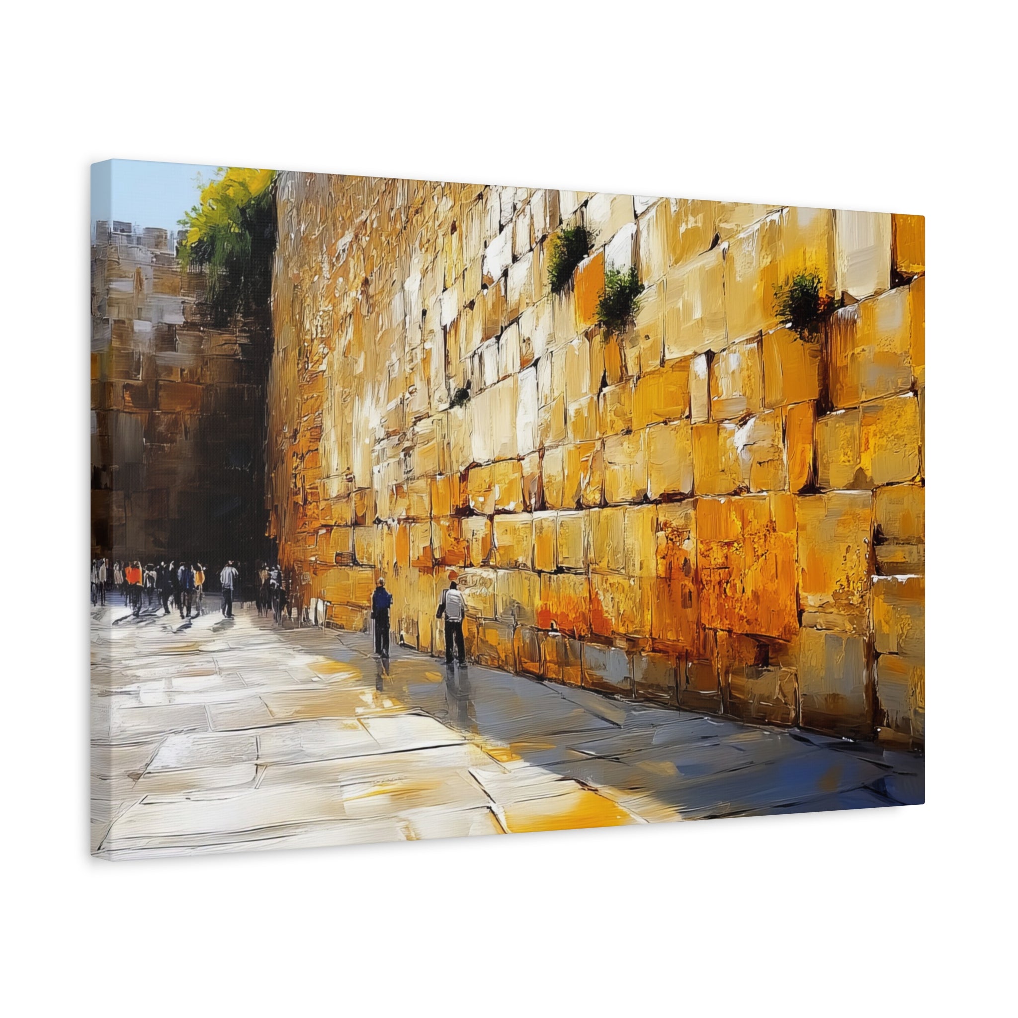 Kotel Painting Canvas, Judaica Wall Art Canvas