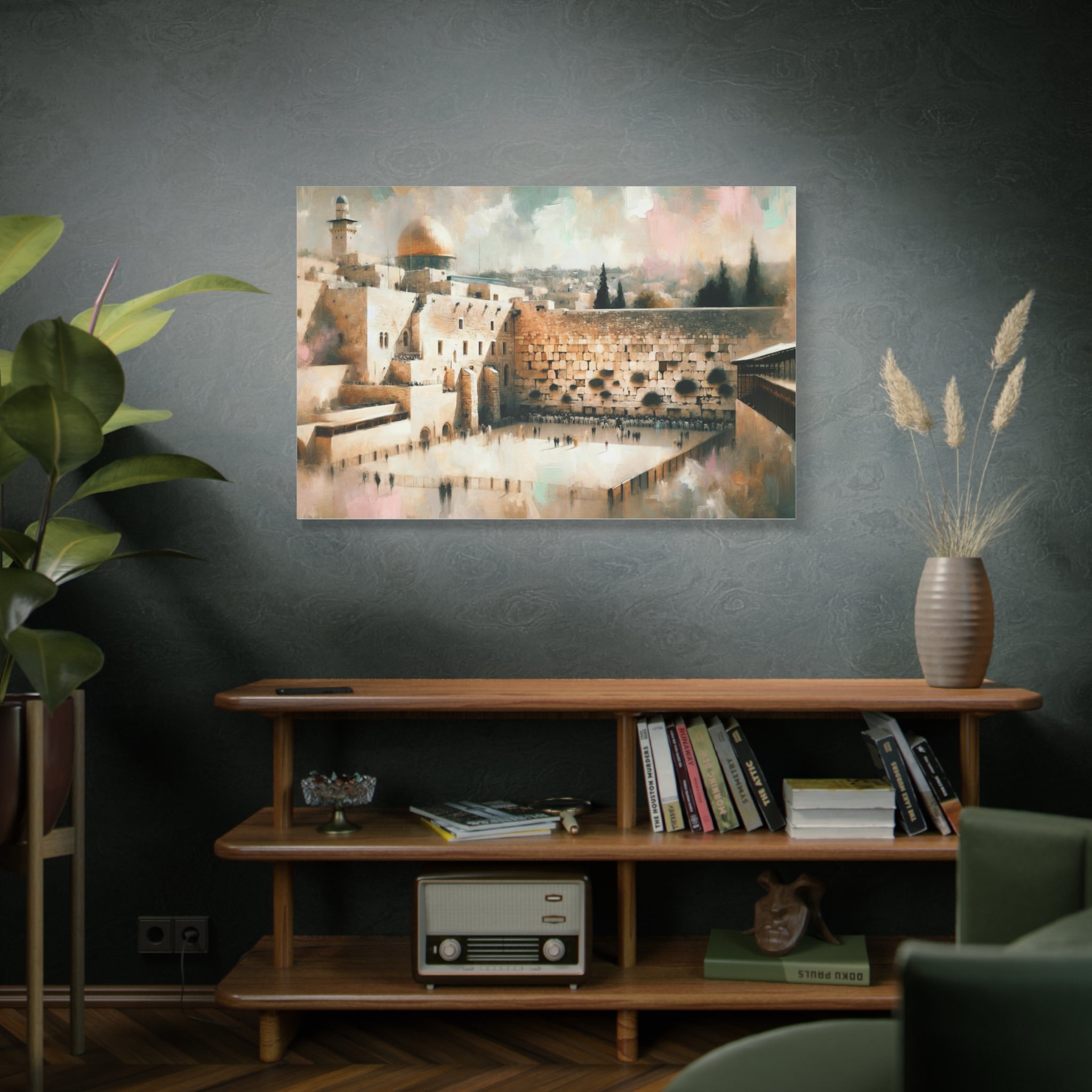 Kotel Painting Canvas Beige