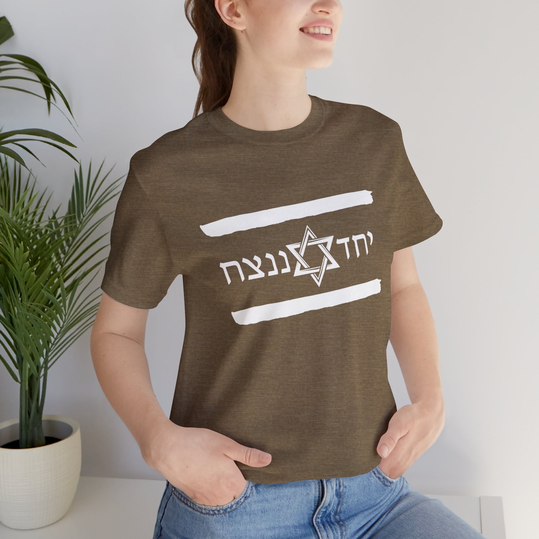 Israel Flag T-Shirt, Together We'll Win Shirt