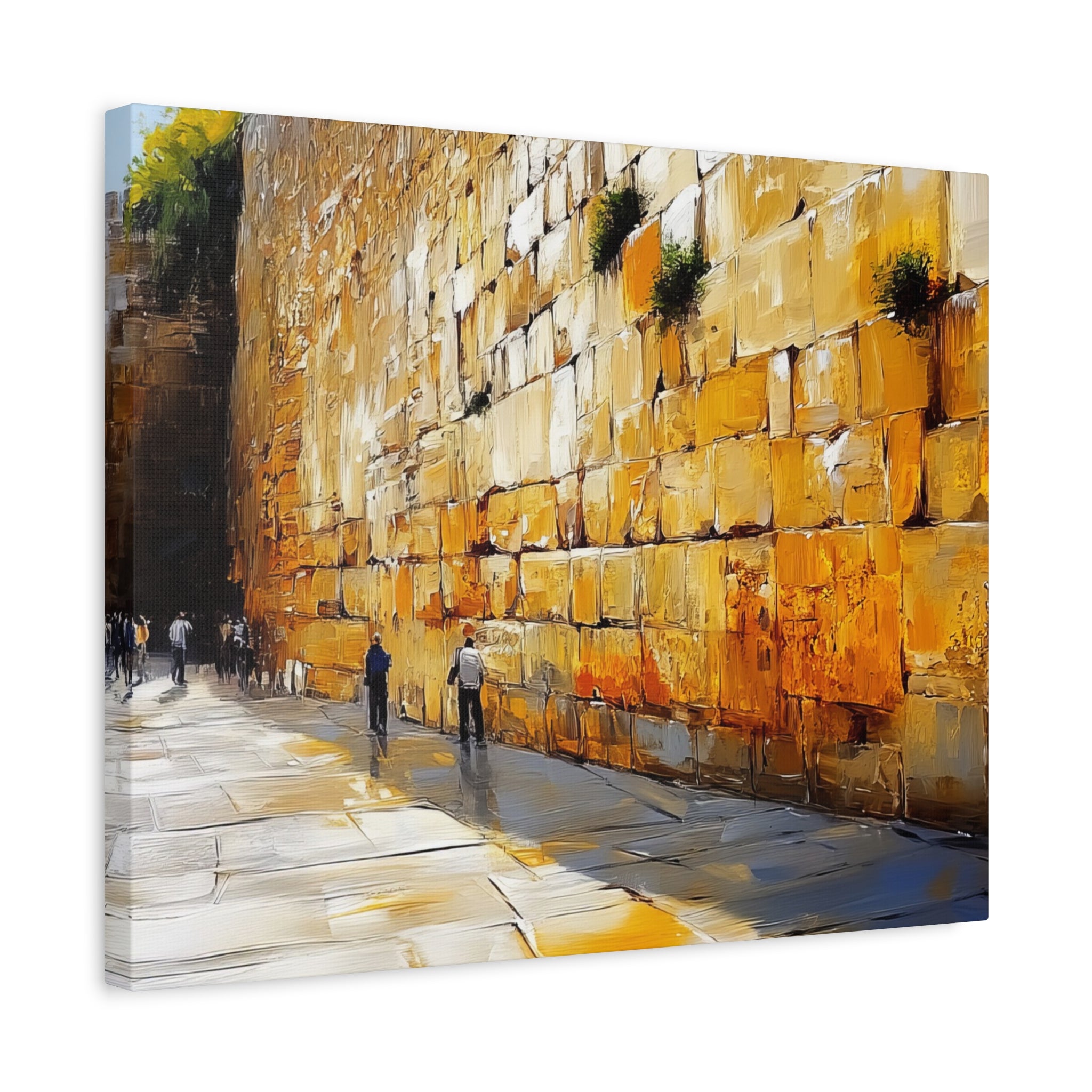 Kotel Painting Canvas, Judaica Wall Art Canvas