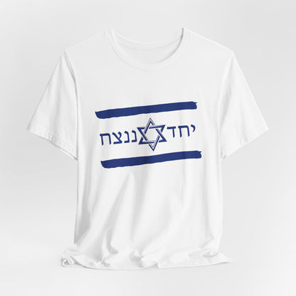 Israel Flag T-Shirt, Together We'll Win Shirt