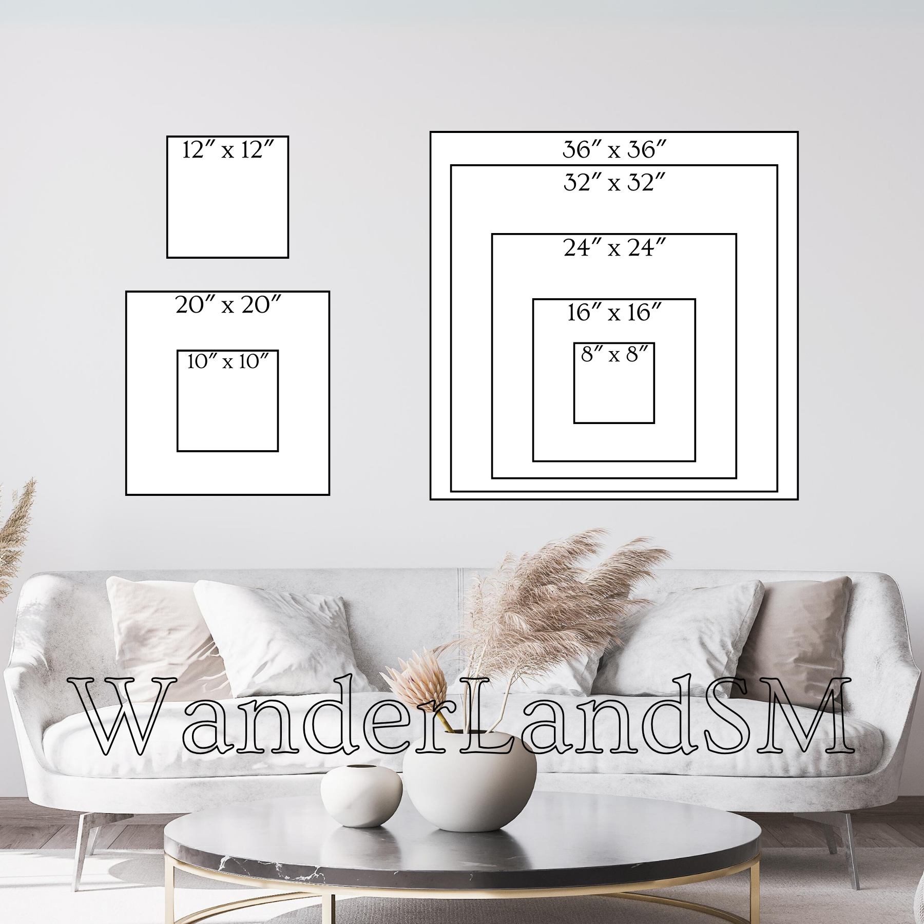 Geometrical Jerusalem Art Canvas