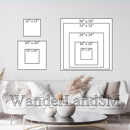 Geometrical Jerusalem Art Canvas