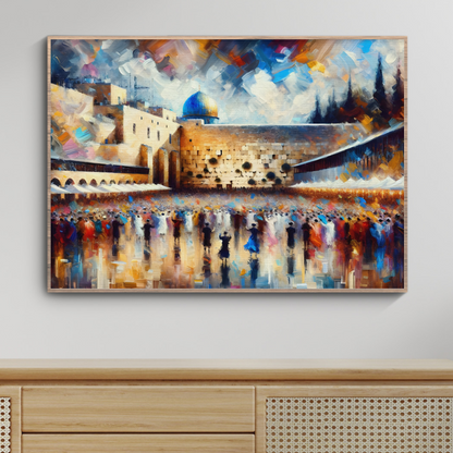 Kotel Celebration Painting Digital Art