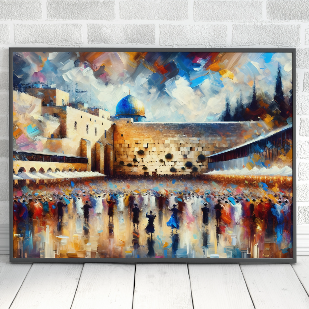 Kotel Celebration Painting Digital Art