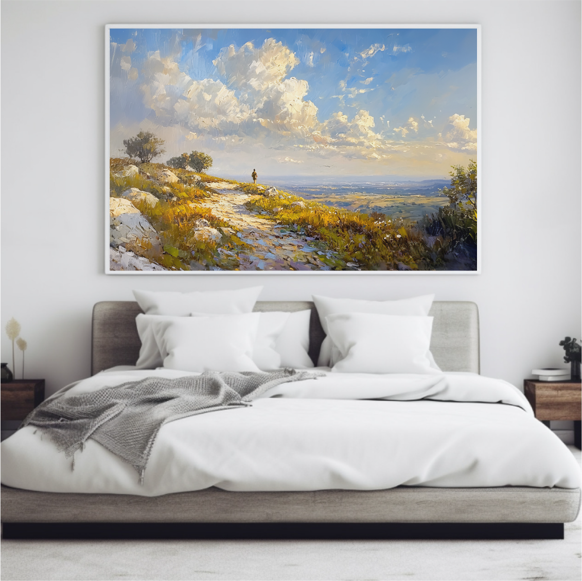 Israel Mountain View Painting Digital Download