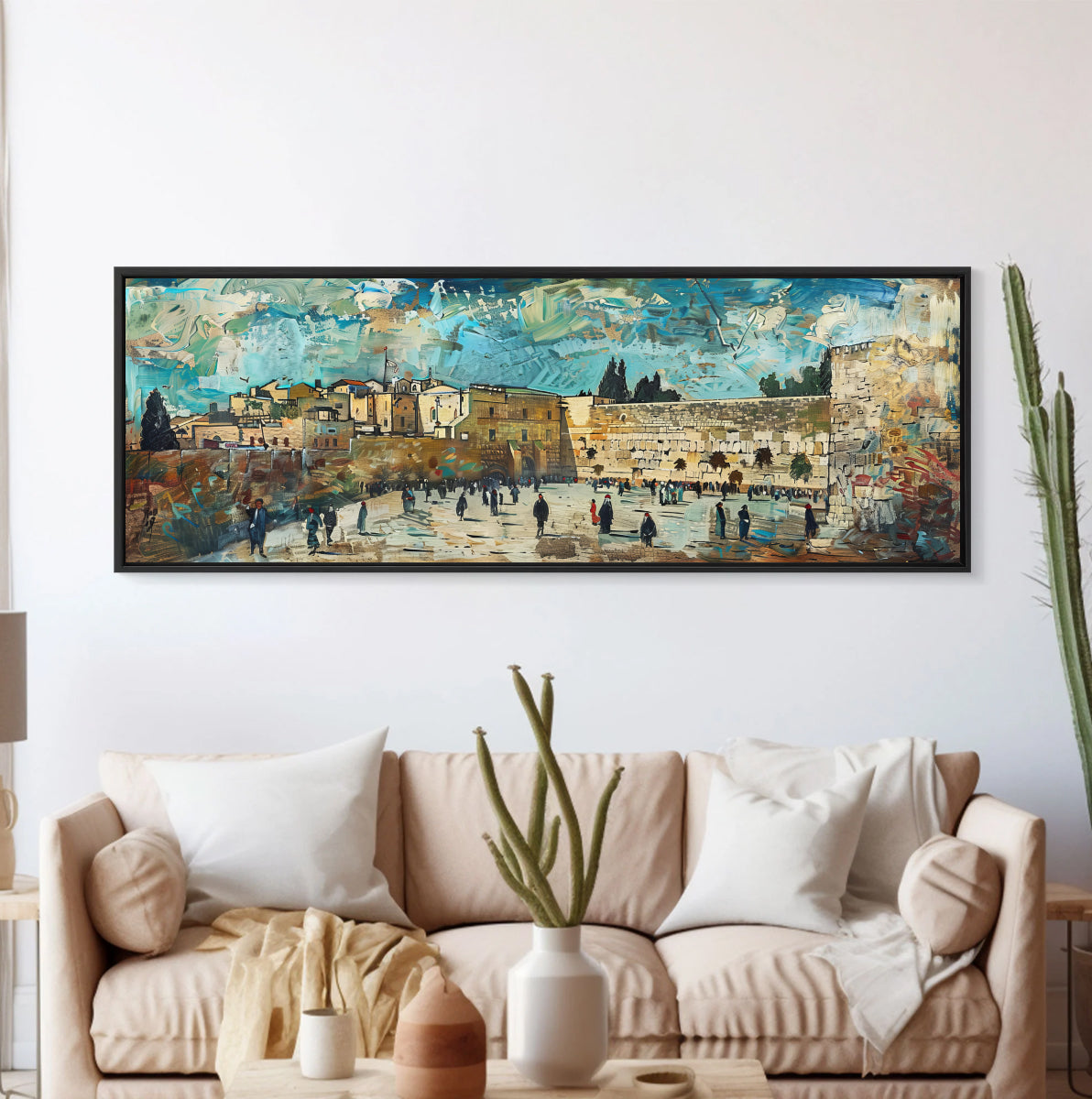 Kotel Panoramic Painting Digital Download