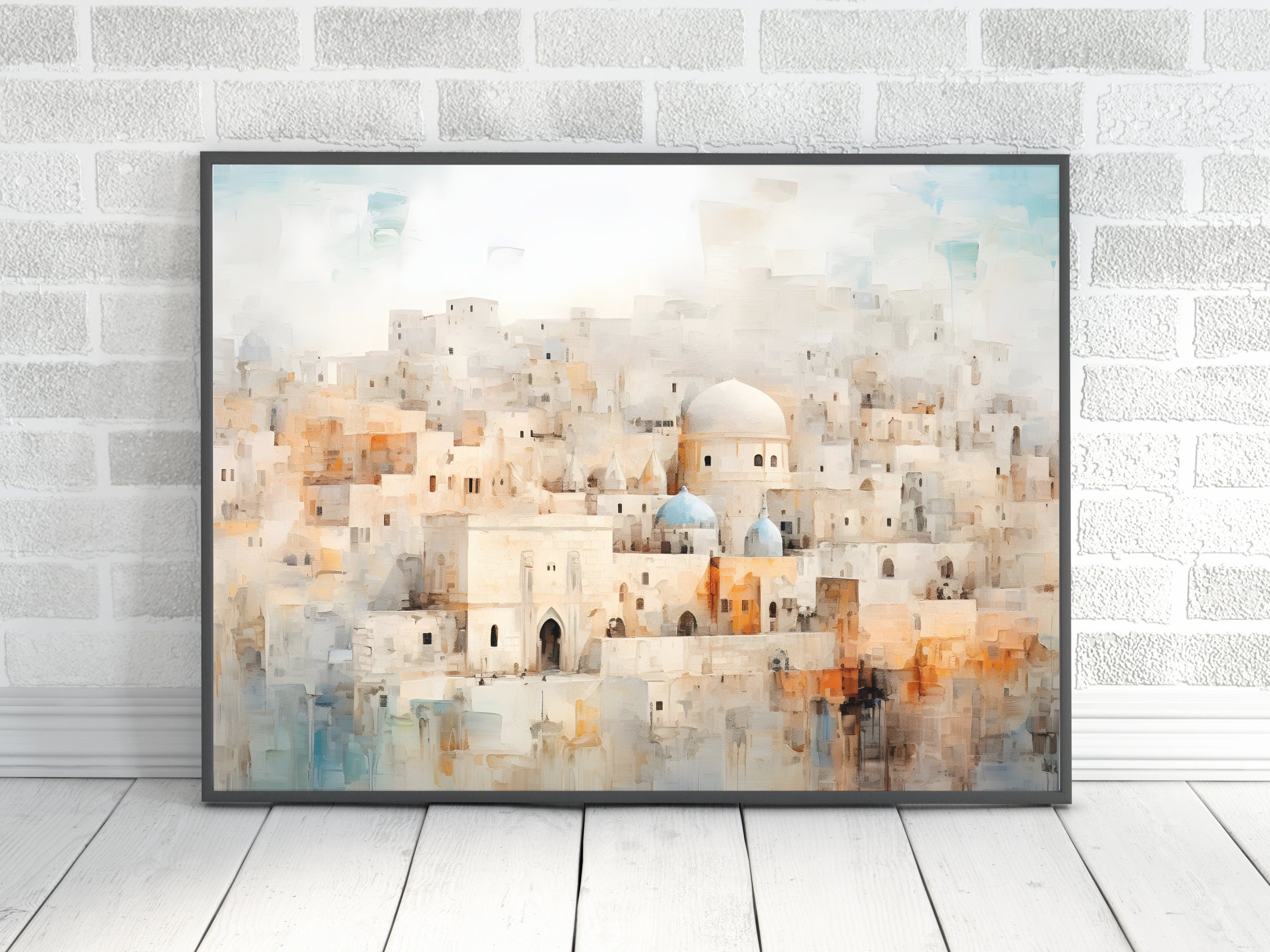 Old City Pale Painting Digital Art