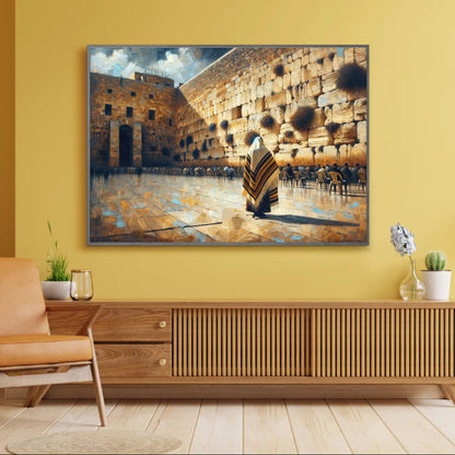 Kotel Prayer Painting Digital Art