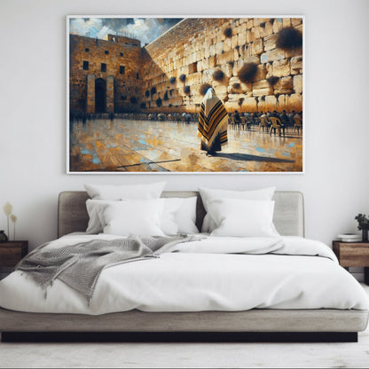 Kotel Prayer Painting Digital Art