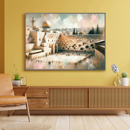 Vintage Kotel Painting Digital Art