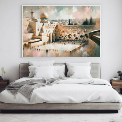 Vintage Kotel Painting Digital Art