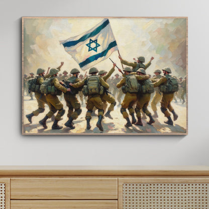 IDF Dancing  Painting Digital Art