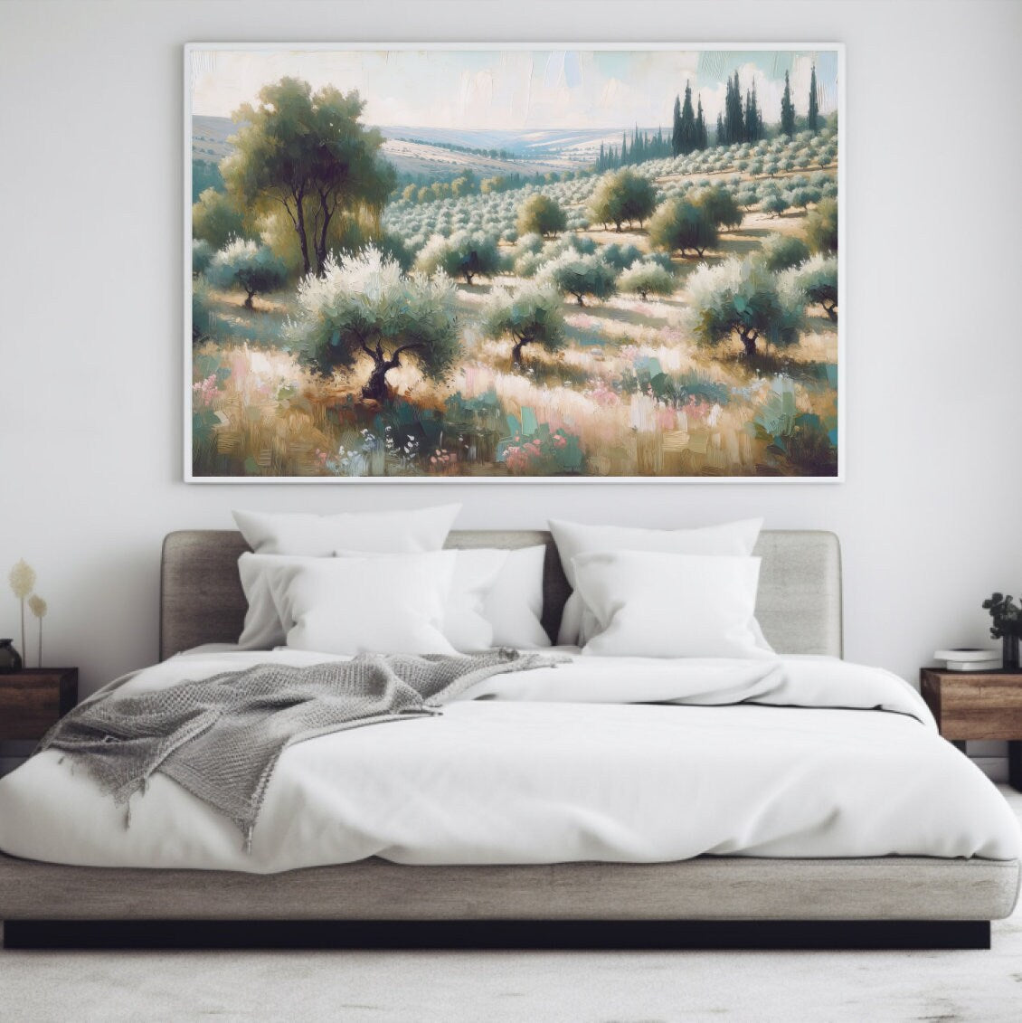 Israel Galilee Mountains Painting Digital Art