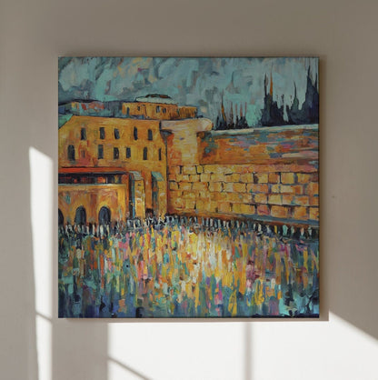 Kotel Oil Painting Digital Art