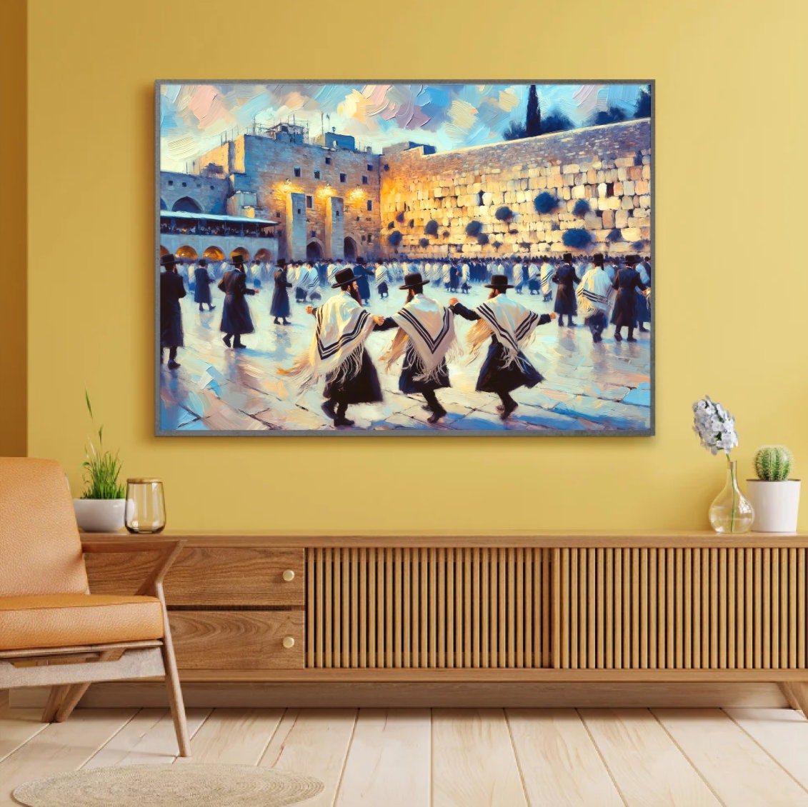 Dancing In The Kotel Painting Digital Art