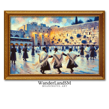 Dancing In The Kotel Painting Digital Art