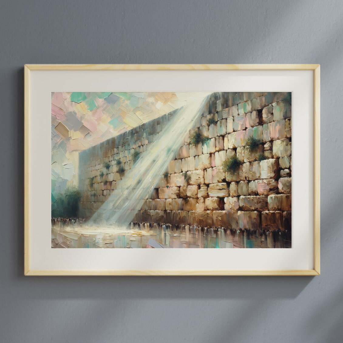 Kotel Light Painting Digital Art